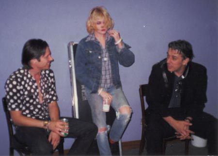 Backstage in San Diego 1984