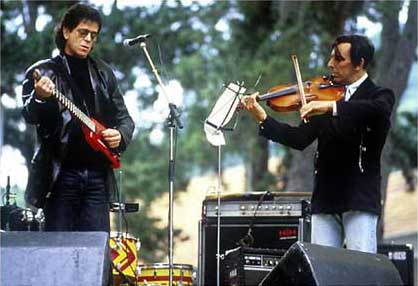 With Lou Reed at the Fondation Cartier, Jouy-En-Josas, France ...