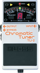 BOSS TU-2 Chromatic Tuner