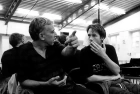 John Cale and Ed Wubbe during rehearsals for the Nico Ballet