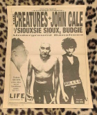 Poster for the shows at Life in New York - August 4-6, 1998