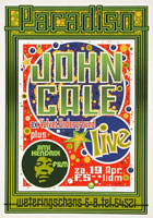 Poster for the Paradiso show, Amsterdam - 1975-04-19