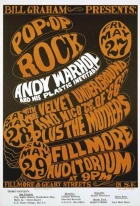 Poster for the Fillmore shows