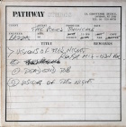 Master tape of The Police session