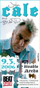 John Cale Prague Flyer
