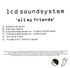 All My Friends promo