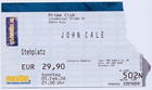 Cologne 2006-02-05 Ticket - Thanks: Bernd-J&uuml;rgen Grude