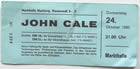 Ticket Stub Hamburg 1985-10-24