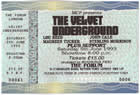 Unused ticket for the London show - thanks: Gary Fox