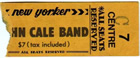 New Yorker ticket - thanks Colin Brunton