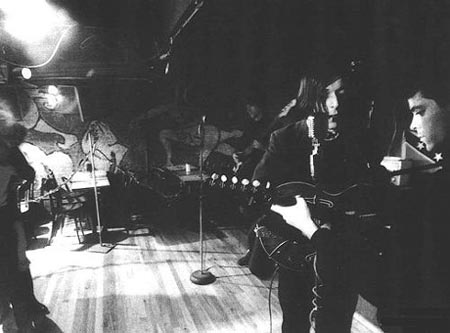 Cale and Reed at the Cafe Bizarre by Adam Ritchie